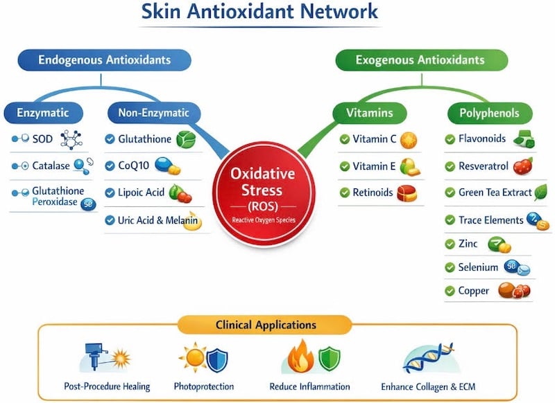 skin antioxidant network Dr Beverly Darwin