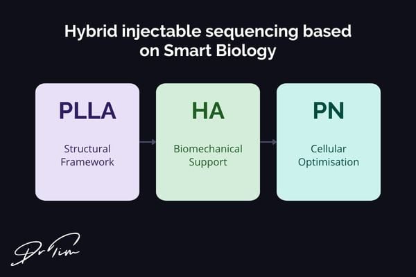 Hybrid injectable sequencing based on Smart Biology